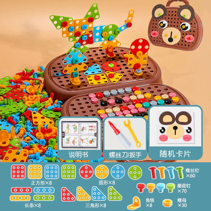 DIY Puzzle Suitcase