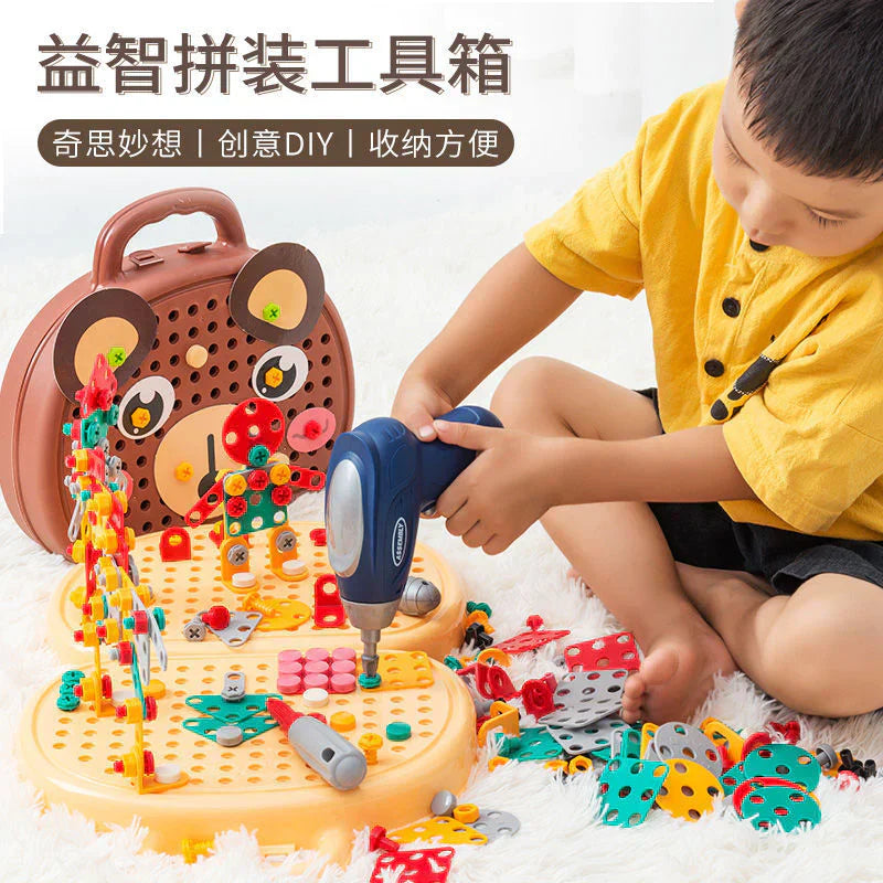 DIY Puzzle Suitcase